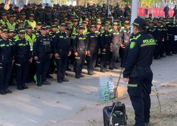 POLICÍA NACIONAL DISPONE MÁS DE 1.000 UNIFORMADOS PARA GARANTIZAR LA SEGURIDAD DEL PARTIDO DE IDA DE LA FINAL DEL FÚTBOL PROFESIONAL COLOMBIANO